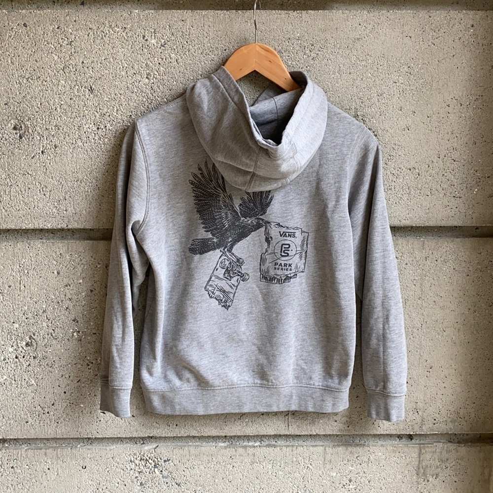 Kids M Vans Youth Park Series Back Graphic Hoody LE